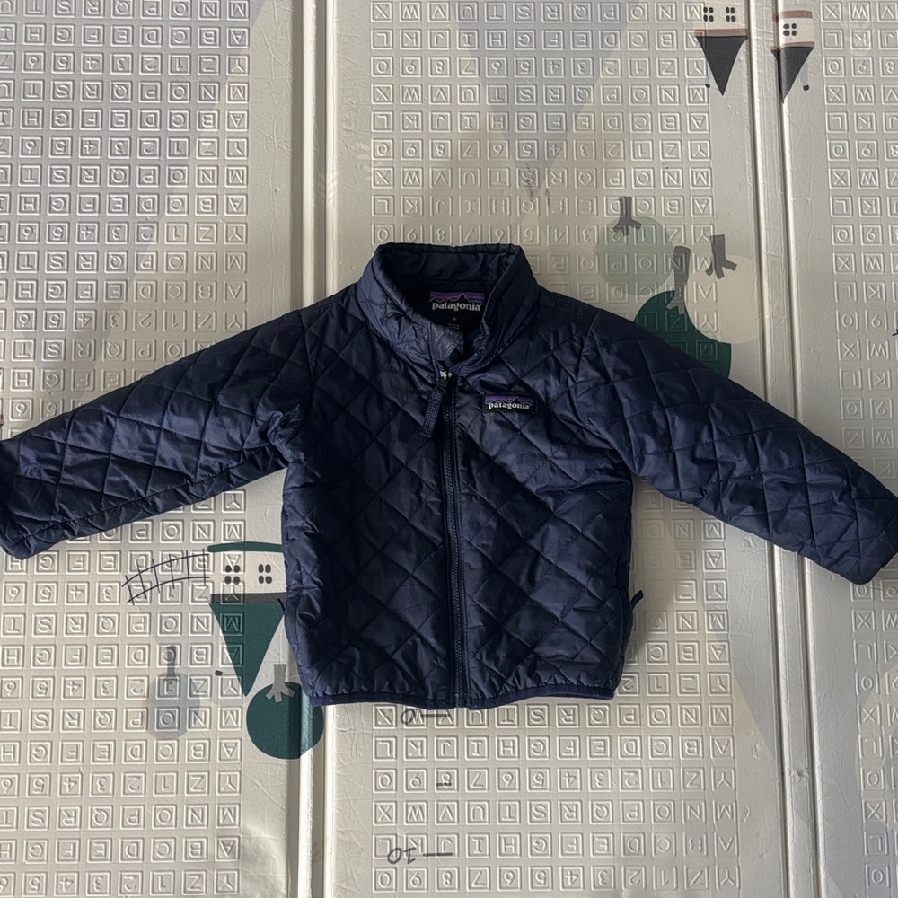 Patagonia Dark Blue Quilted Jacket